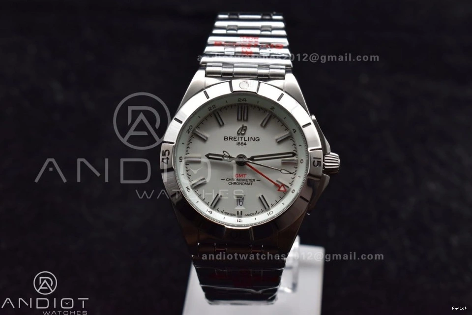 Chronomat On SS 532 White Factory 1:1 Dial Edition Automatic BLS Bracelet GMT Best Breitling Affordable A 40mm 0726